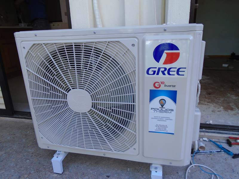 Εγκατάσταση κλιματιστικής μονάδας Gree